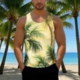 thumbnail image 2 of Camisas de Suéter para Hombre, Moda Casual Impresión Cuello Redondo sin Mangas Tanque Deportivo para el Verano Y Al Aire Libre, 2 of 6