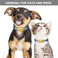 thumbnail image 5 of LATA Airtag Dog Collar, Heavy-duty and Length Adjustable, Yellow, Size L, 5 of 6