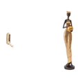 thumbnail image 1 of Gancho de pared plegable,Percheros plegables de pared,Gancho de pared para auriculares,perchero,Estatuas de mujeres,Tienda de estatuas y esculturas africanas de mujeres, 1 of 8