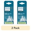 (2 pack) Philips Avent Anti-colic Nipples - Flow 3, 2-Pack, SCY763/02