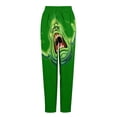 thumbnail image 7 of Ghostbusters Slimer Pajama Bottoms for Women Novelty Lounge Daily Cozy Soft Sleep Pajamas Pants Long Sleepwear, 7 of 7