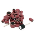 thumbnail image 1 of 22Pcs Sanding Ring With Rod Abrasive Rotary Tool Kit Sanding Drum Grinding Head Electric Drill Machine Grinding Sand Rin ,Compact and Lightweight Portable, 1 of 7