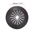 thumbnail image 4 of Uxcell Pipe Cover Decoration 15mm-40mm PP Escutcheon Water Pipe Drain Line Cover Black 8pcs, 4 of 6