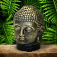 thumbnail image 2 of Aromar 100 mL Ultrasonic Ceramic Buddha Design Essential Oil and Scented Oil Diffuser (Bronze), 2 of 2