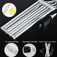 thumbnail image 6 of Morttic Christmas Outdoor String Lights, 8 Tube 192 LEDs 11.8 inch Meteor Shower Rain Plug in Waterproof Waterfall Raindrop Light for Holiday Party Wedding Tree Valentine Day Decoration,Warm White, 6 of 13