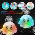 thumbnail image 2 of (Azul) Juguetes de baño para bebé de 1 año, juguete de baño luminoso en forma de pulpo, rociador de agua automático para bebés de 0 a 6 y 12 meses de 1 a 2 a 3 años para niños de 0 a 6 años, 2 of 5