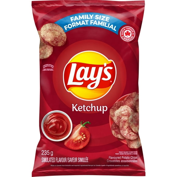 Lay’s Ketchup flavoured potato chips, 235g
