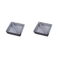 thumbnail image 1 of Inteprter Home Hotel Fieltro Llaves Cintas Teléfono Reloj Caja de almacenamiento Cajón Gabinete Bolígrafos Mandos a distancia Organizador gris oscuro gris claro 2piezas, 1 of 6