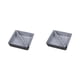 thumbnail image 4 of Caja de almacenamiento Billuyoard Fieltro para Llaves Bolígrafos controles remotos Organizador de cosméticos gris oscuro gris claro 2Conjunto, 4 of 6