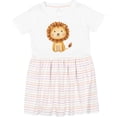 thumbnail image 3 of Inktastic Cutest Little Lion Girls Toddler Dress, 3 of 5