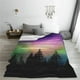 thumbnail image 5 of Balery Northern Lights Manta de Felpa Suave y Acogedora – Cobija de Franela Aterciopelada para Cama, Lavable y Cálida para Sofá, Mascotas, Transpirable-60"x50", 5 of 7