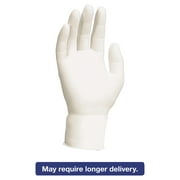 Kimtech* G5 Nitrile Gloves, Powder-Free, Small, White, 100/Pack