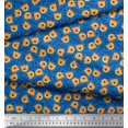 thumbnail image 2 of Soimoi Cotton Duck Fabric Text & Tiger Face Cartoon Fabric Prints by Yard 42 Inch Wide, 2 of 3