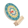 thumbnail image 4 of SILENRADAWN Cognitive Training Clock Toy for Learning in Assorted Color 1Set, 4 of 8