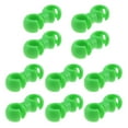 thumbnail image 1 of pitrice 10pcs/bag Bicycle Brake Cable Clips Plastic S Bike Line Buckles Portable 360掳 Rotatable MTB Wire Clamps, Green, 1 of 1