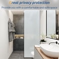 thumbnail image 3 of rabbitgoo Window Films for Privacy, Static Cling Frosted Glass Sticker, Non-Adhesive Privacy Film Sun Blocking Window Covering Frosting Vinyl Bathroo, 3 of 9