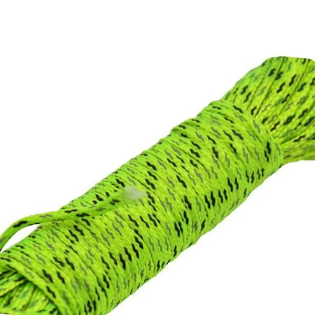 

Highly Reflective 2.5mm Parachute Spool Cord Fire Cord 50M | Solid Braid Nylon Reflective Paracord Rope | Reflective Guyline