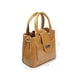 thumbnail image 5 of Bolso A ÁNGELOZANO Aurelia tipo Satchel Mostaza en Sintético Charol Grabado con Asa y Correa Desmontable, 5 of 6