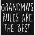thumbnail image 2 of Grandmas Rules Best Cute Grandchild Toddler Boy Girl T Shirt Infant Toddler Brisco Brands 12M, 2 of 6