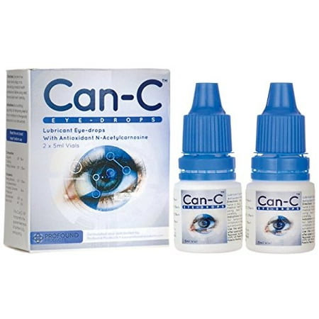 Can-C Eye 10 Milliliter (Two 5ml vials in 1 Pack) (Best Eye Drops After Cataract Surgery)