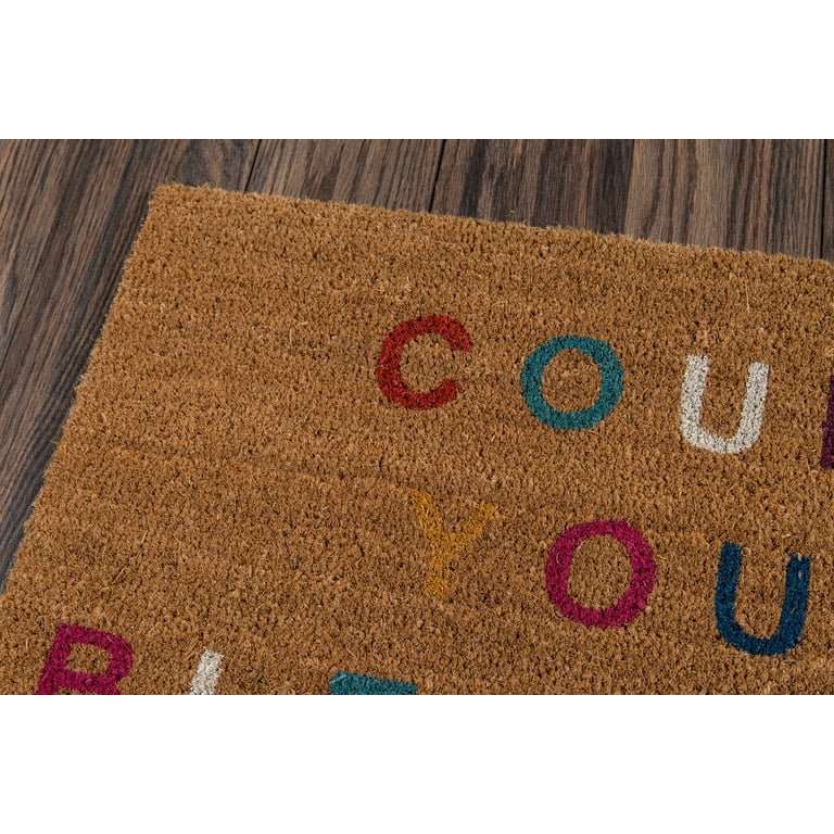 Ruggable - Get off to a fresh start this year with our new washable doormats.  (After you finish your nap, of course.) 😉 (via @brunoandlibby) Rug: Howl  You Doin Doormat & Outdoor