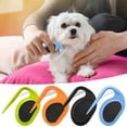 thumbnail image 1 of Herramienta desenredadora de peine de peluquería canina para mascotas - Cuchilla desenredadora de acero inoxidable con mango de TPR - Peine de anudado portátil para perros - Cepillo profesional de, 1 of 1