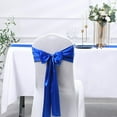 thumbnail image 5 of Set de 6 Caminos de Mesa de Satén Azul Real de 12x108 Pulgadas para Decoración Elegante en Bodas Banquetes y Fiestas, 5 of 5