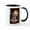 White/Black Inside, variant on CafePress - Queen Elizabeth I And Sir Pug Mug - 11 oz Ceramic Mug - Novelty Coffee Tea Cup