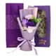 thumbnail image 3 of Flores artificiales, flores falsas, flores artificiales, juego de regalo para mujer, ramo de imitación, clavel, rosa, ramo de flores de jabón, caja de regalo, regalo de San Valentín, regalo de activid, 3 of 9
