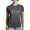Charcoal Heather, variant on - Proud Navy Retiree Women's Dark T Shirt - Women's Traditional Fit Dark T-Shirt