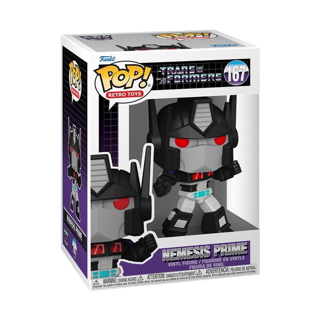 Figura de vinilo Funko Pop! Juguetes retro Transformers Nemesis Prime