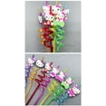 thumbnail image 4 of Pajitas de Hello Kitty Sanrio para beber, lindo parche de decoración, vajilla de fiesta para niños, seguridad para mascotas, codo de plástico de alta calidad, 4 of 4