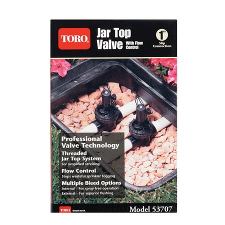 Toro Jar Top Valve 1 in. 150 psi