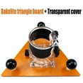 thumbnail image 3 of Base Triangular de recortes, Placa Triangular de Enrutador de Ajuste resistente perfecta para Cortar Curva, 3 of 7