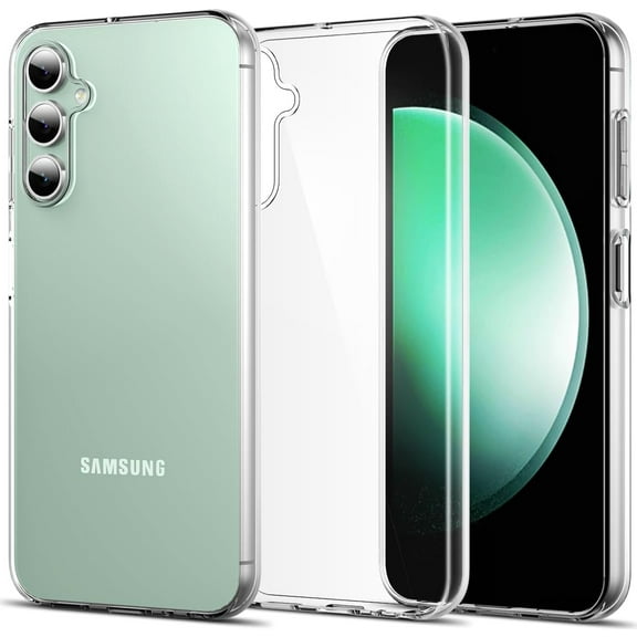 for Galaxy S23 FE 5G Case, Ultra [Slim Thin] Flexible Scratch Resistant Clear TPU Gel Rubber Soft Skin Silicone Protective Phone Case Cover for Samsung Galaxy S23 FE 5G (Clear)