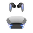 thumbnail image 3 of M10 Gaming Bluetooth Headset - Bluetooth 5.2 Zero-Latency, HIFI Sound, RGB Lighting, 10H Battery - Wireless Gaming Headset for PC & Mobile - Silver, 3 of 9