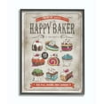 thumbnail image 2 of Stupell Industries Happy Baker Vintage Comic Book Design Framed Wall Art by Ester Kay, 2 of 5