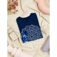 thumbnail image 3 of Yoga Flow Vi T-Shirt Women -Grace Popp Designs, Female 3X-Large, 3 of 4