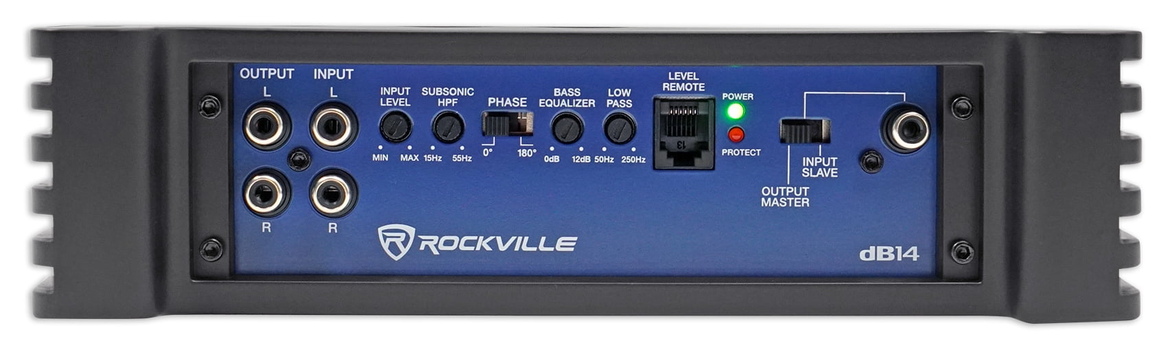 Rockville dB14 4000w Peak/1000w RMS Mono 2 Ohm Amplifier Car Audio Amp