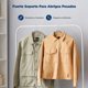thumbnail image 4 of Ganchos de Terciopelo Premium Serenelife, Ahorradores de Espacio, Resistentes, con Gancho Metálico Giratorio de 360°, para Trajes, Pantalones y Vestidos, Gris, Pack 150, 4 of 7