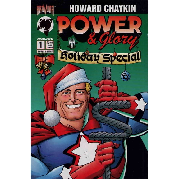 Power And Glory Winter Special # 1 VF ; Malibu Comic Book