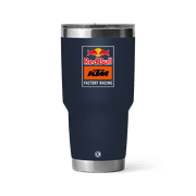 Red Bull KTM Factory Racing Team Rambler Tumbler Stainless Steel Vacuum Insulated Coffee Ice Cup Double Wall Travel Mug with MagSlider Lid - 30oz