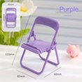 thumbnail image 4 of Soporte Porta Celular SET 5 PCS Forma Silla Sillita Plegable Kawaii SET 5 PCS para iPhone y Android Kawaii SillaC05 / Mini Silla / Soporte para celular, 4 of 7