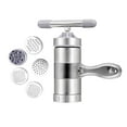 thumbnail image 1 of Stainless Steel Manual Noodle Maker Noodles Press Machine Pasta Maker (5 Noodle Mould), 1 of 6