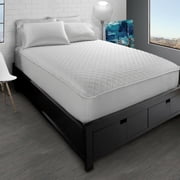 Ella Jayne Dust Mite Free Mattress Protector Size Twin Color White