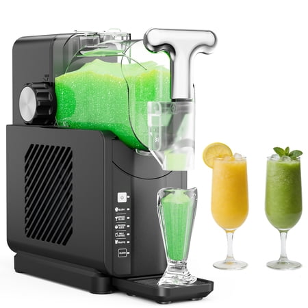 Slushie Machine No Ice Needed, 68oz Slushy Machine for Home, 5 Preset Programs & Auto-Clean Mode, Fast Chill Technolog, Frozen Drink & Soft Ice Cream Maker