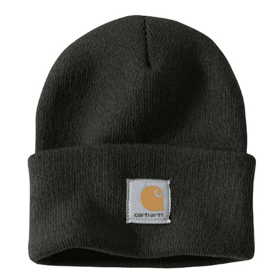 Carhartt A18BLK Men's Knit Cuffed Beanie- Black, One Size