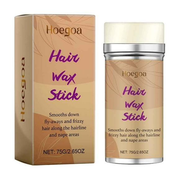 FcBaudy Hair Care Products Hair Wax Stick Wax Stick For Hair Slick Stick Hair Wax Stick For Flyaways Hair Gel Stick Non-greasy Styling Cream For Fly Away Frizz Hair 75g pomade a