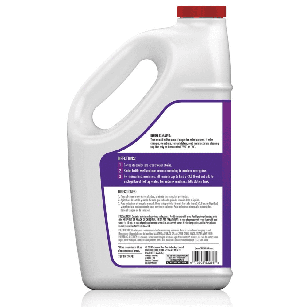 Hoover Residential Vacuum Hoover 128Oz Hoover Paws And Claws Carpet Cleaning 2X Concentrated Formula -