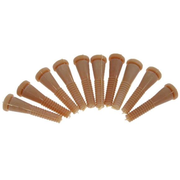 DOLITY 10Pcs Hair Removal Sticks Poultry Plucking Fingers Hair Removal yellow 01